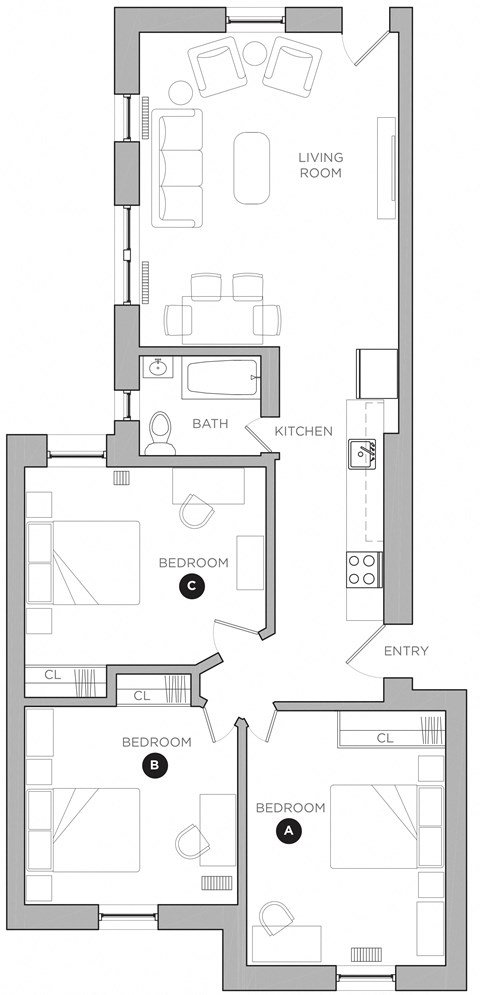 101 S 39th St 1-5 Beds Apartment, Student for Rent - Photo Gallery 40